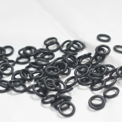 Standard Buna Nbr Fkm Silicon 70 Black Small Flat O-Ring and Temperature Resistant
