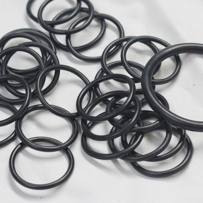 Standard Buna Nbr Fkm Silicon 70 Black Small Flat O-Ring and Temperature Resistant