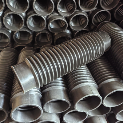 PU Flexible Accordion Rubber Bellows in Any Color for Industrial Applications