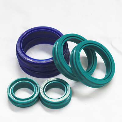 Customized EU Type Green Blue Oil Seal Pneumatic Rubber Cylinders Seal with PU Material