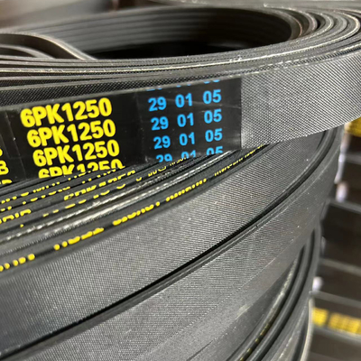 Moulding 6PK Poly Rubber V Belts For Automotive