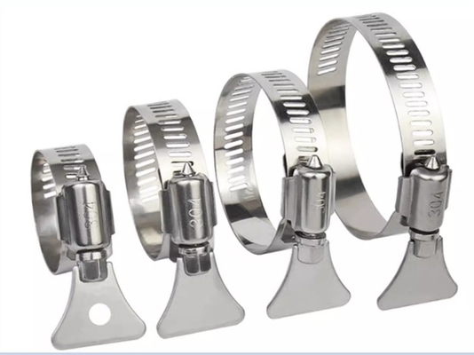 Custom Sizes Types American Heavy Duty 316 Stainless Steel Hose Clamps Hydraulic Quick Release 40