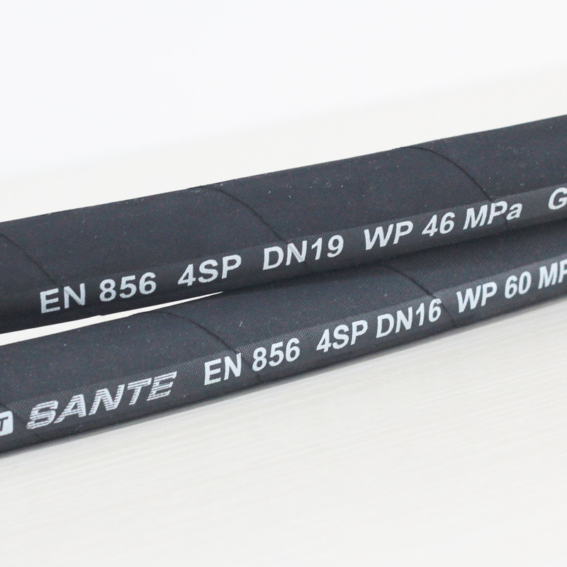 20 MPa Min. Burst Pressure Steel Braided High Pressure Hose for Hydraulic Applications