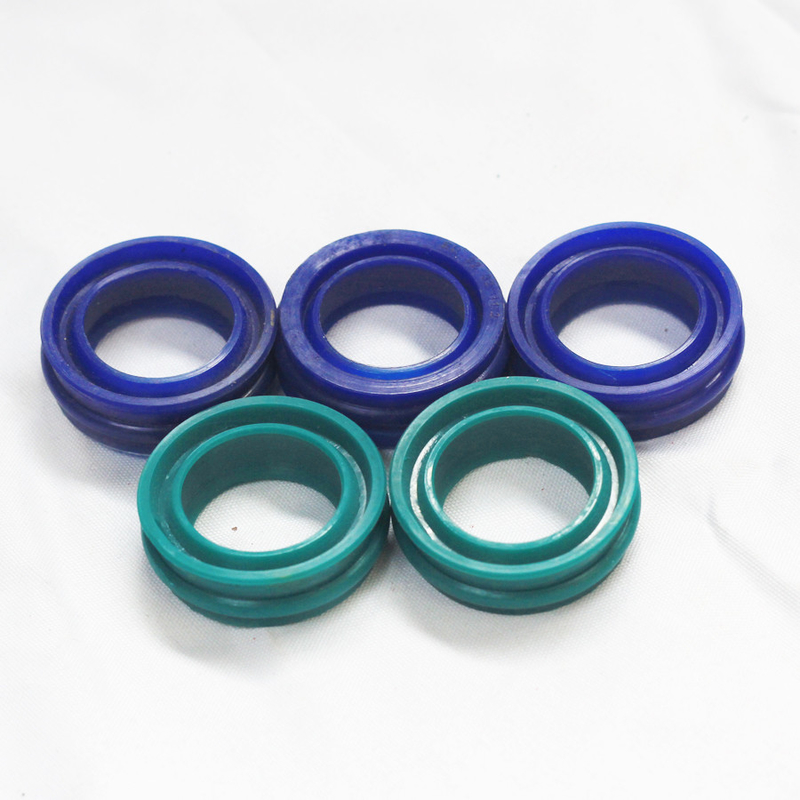 Customized EU Type Green Blue Oil Seal Pneumatic Rubber Cylinders Seal with PU Material